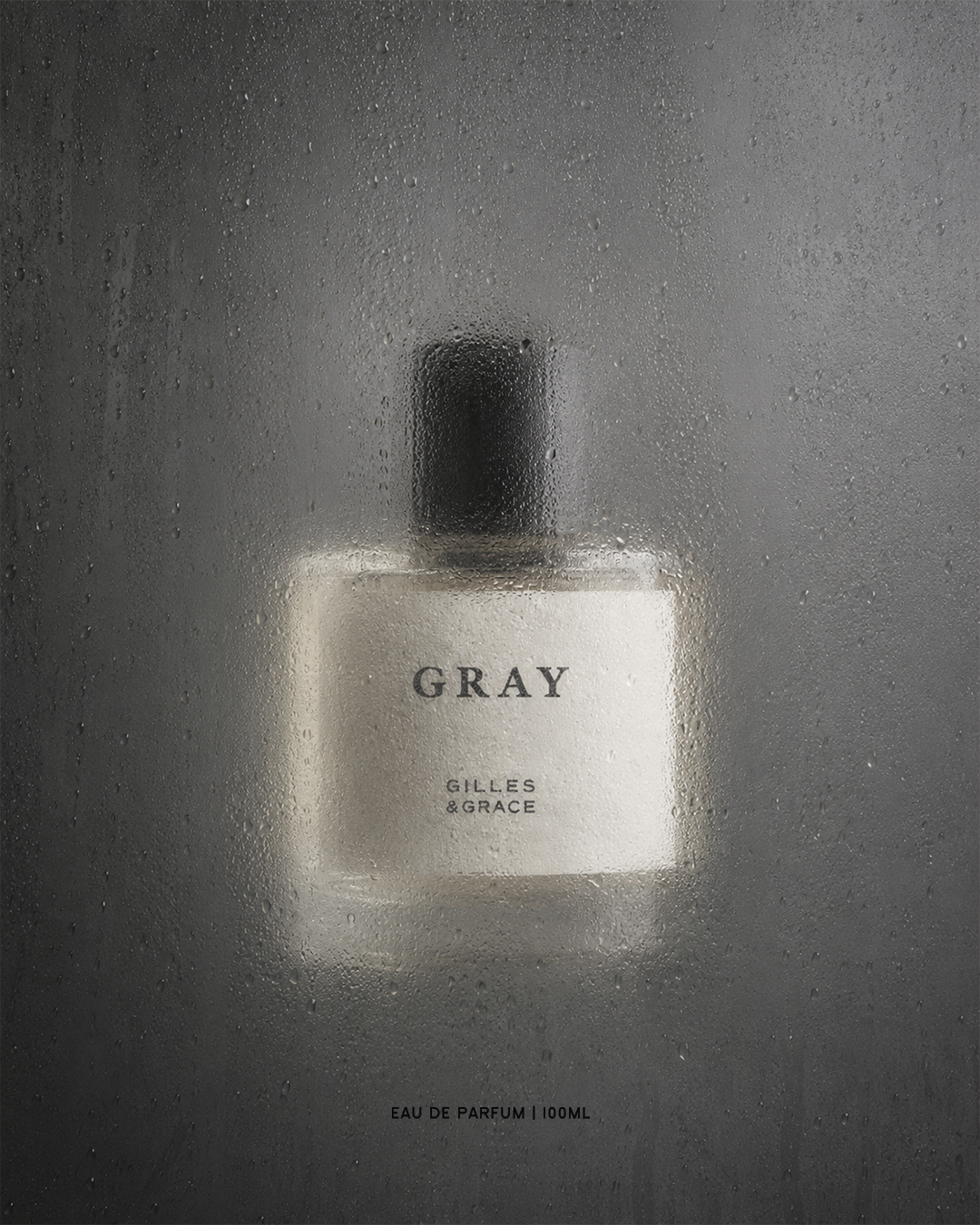 GRAY — Subtle. Sophisticated. For the modern gentleman. Aromatic. Fresh. Woody.